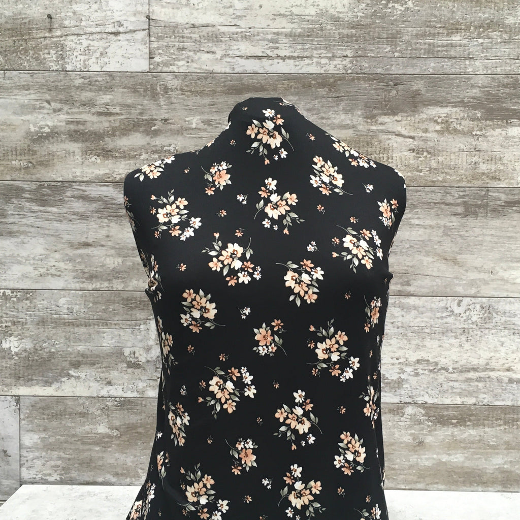 DBP Latte Art Floral | Sold by half yard