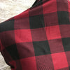 DBP Buffalo Plaid Burgundy | Sold by half yard