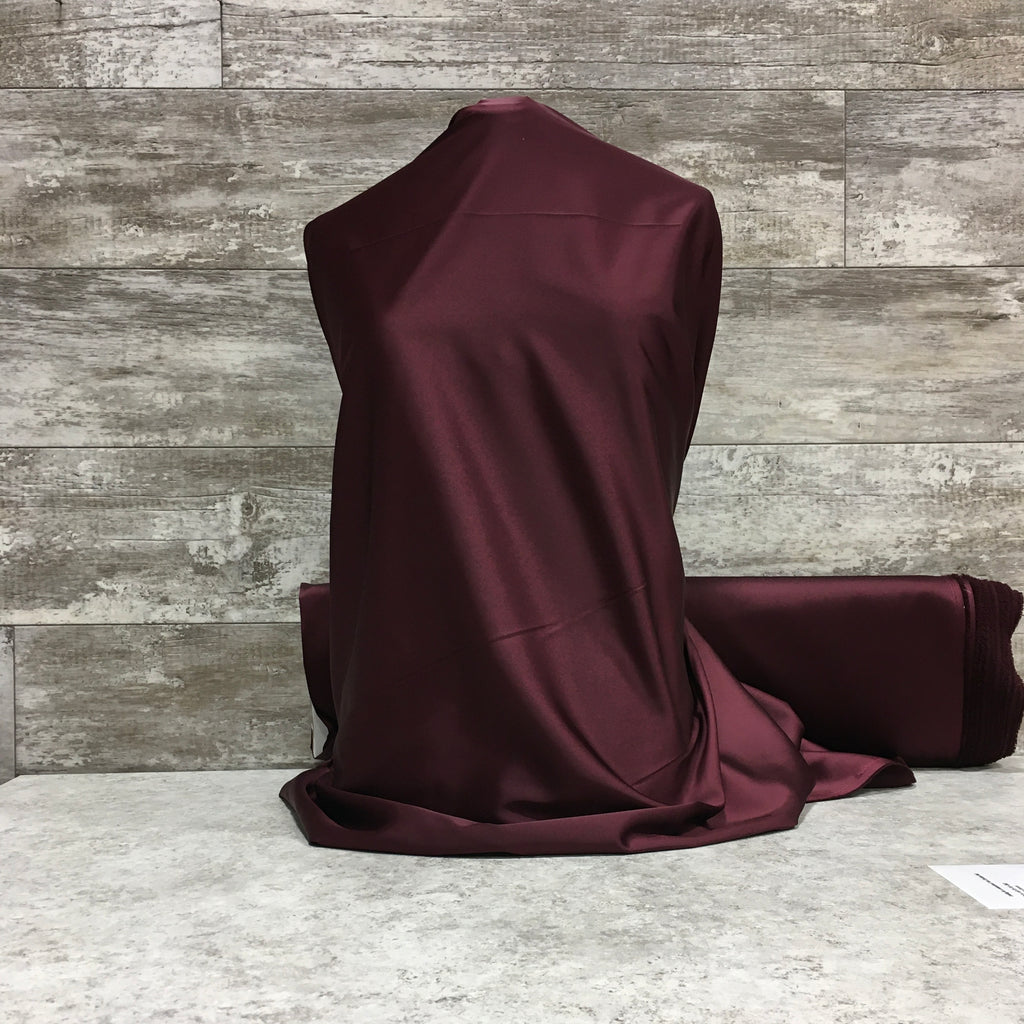 Miyuki Satin / 05 Wine | Sold by the half yard