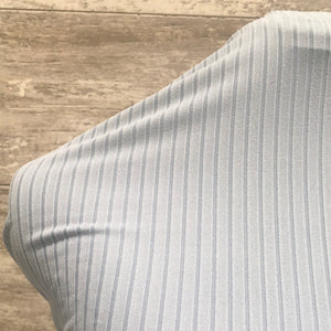 Ribbed DBP Dusty Blue | Sold by half yard