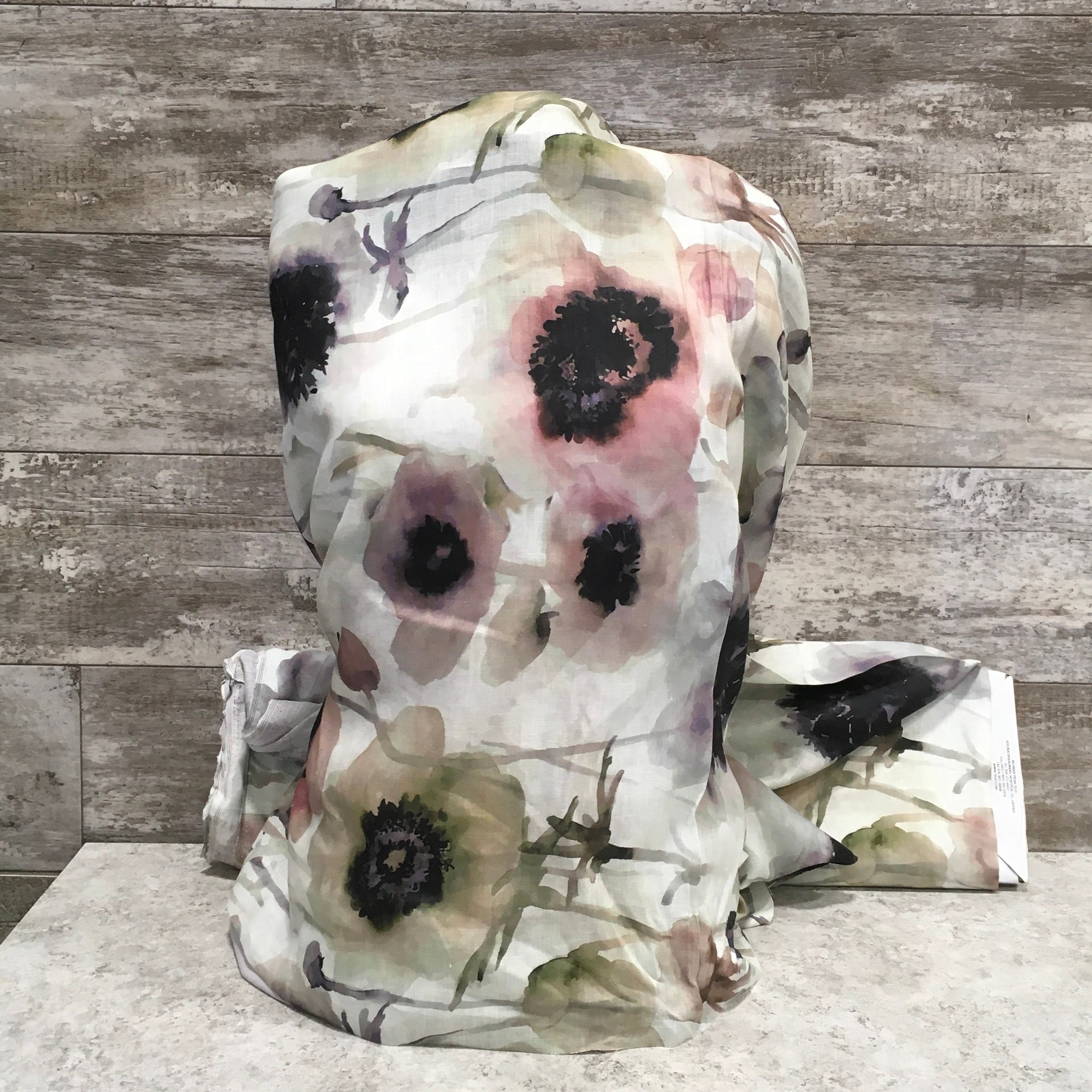 Watercolor Linen - sold by the half yard