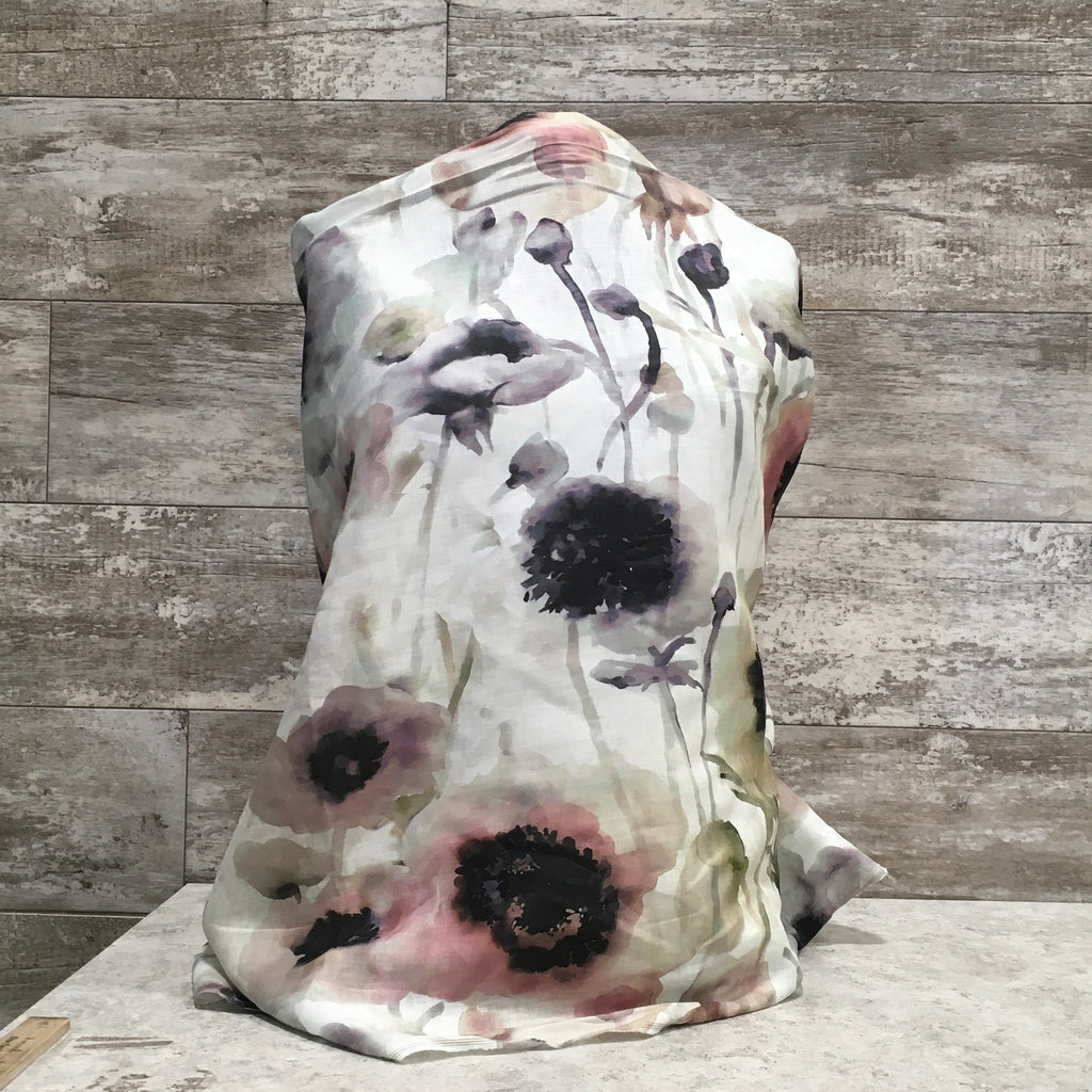 Watercolor Linen - sold by the half yard