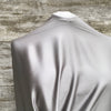 Arabella Satin - Silver 22 | Sold by the half yard