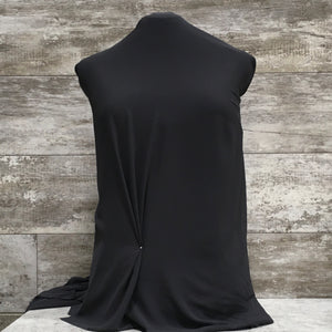 Zoey Chiffon / Charcoal 13 | Sold by the half yard