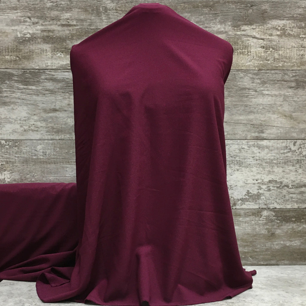 Mirella Crepe / Wine 09 - Sold by the half yard