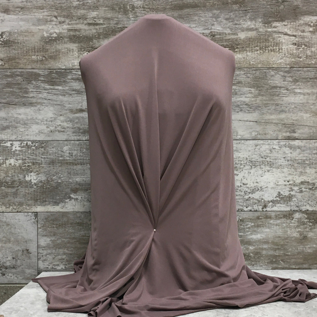 ITY Matt Jersey - Mocha Rose 334 | Sold by the half yard