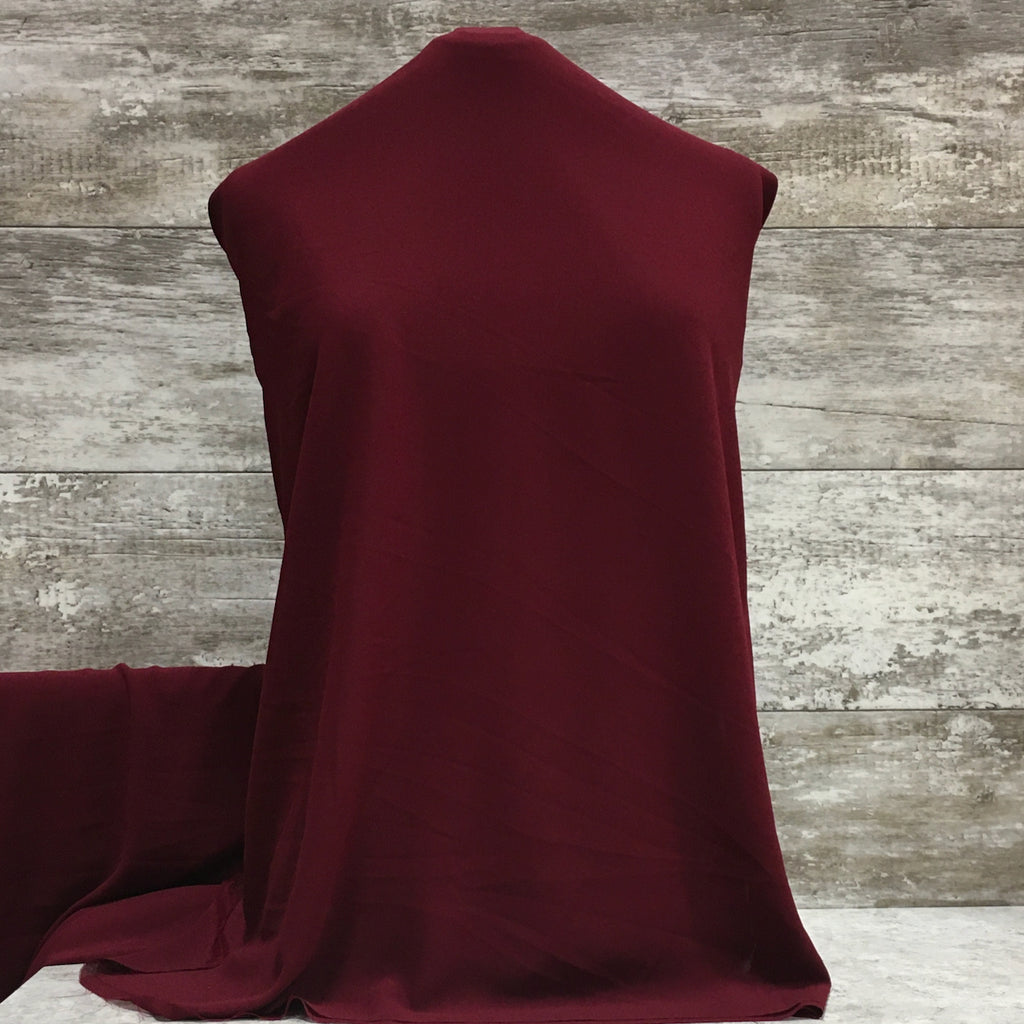 Vanessa Chiffon / Scarlet 13 | Sold by the half yard