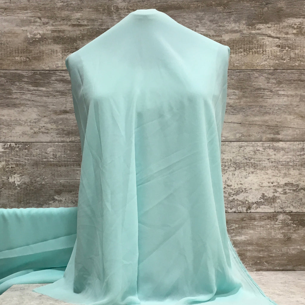 Vanessa Chiffon / Spearmint 39 | Sold by the half yard
