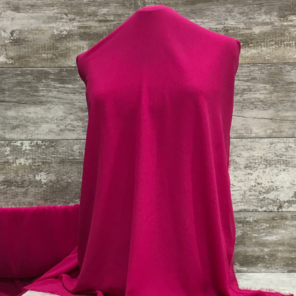 Vanessa Chiffon / Hot Pink 21 | Sold by the half yard