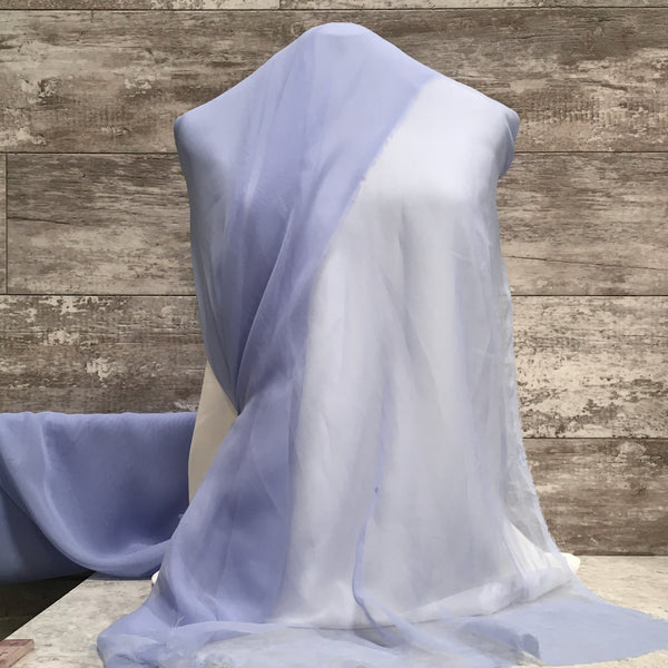Classic Sheer Chiffon / Periwinkle | Sold by the half yard