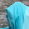 Classic Sheer Chiffon / Caribbean Turquoise  | Sold by the half yard