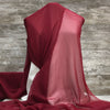 Classic Sheer Chiffon / Burgundy | Sold by the half yard