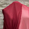 Classic Sheer Chiffon / Burgundy | Sold by the half yard