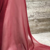 Classic Sheer Chiffon / Burgundy | Sold by the half yard