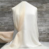 Classic Sheer Chiffon / Oyster | Sold by the half yard