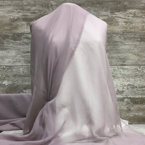 Classic Sheer Chiffon / Grape | Sold by the half yard