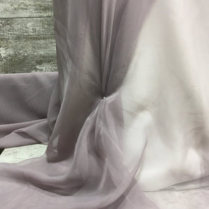 Classic Sheer Chiffon / Grape | Sold by the half yard