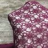 Xanna Lace / Raspberry 14 - Sold by the half yard
