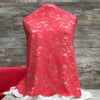 Amelia Lace / Coral 15 - Sold by the half yard