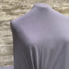 Bamboo Periwinkle Grey Solid l Sold by the half yard