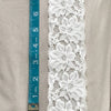 Trim Lace / Summer Garden White - Sold by the half yard