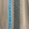 Trim Lace / French Scallop Gray - Sold by the half yard