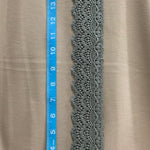 Trim Lace / French Scallop Gray - Sold by the half yard