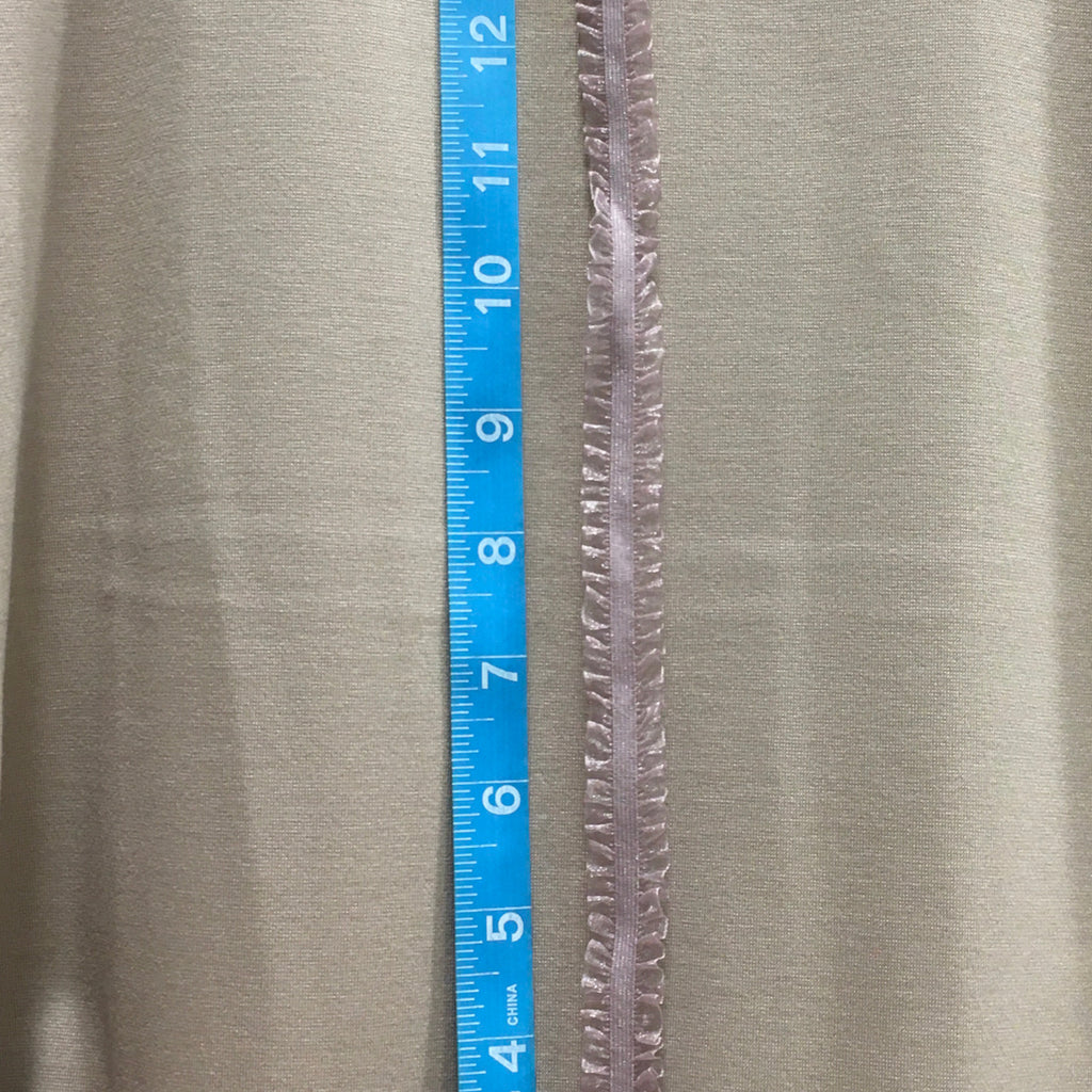 Trim  / Elastic Ruffle Mauve - Sold by the half yard