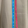 Trim / Elastic Ric-Rac Bright Pink - Sold by the half yard