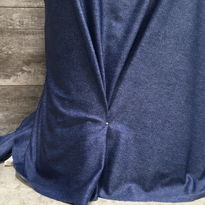 Swimwear / Blue Denim Look - Sold by the half yard