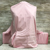 Woven Cotton Sunwashed Chambray Petal Pink - Sold by the half yard