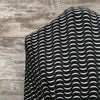 Ribbed DBP Waving Ribbon - Black | Sold by half yard