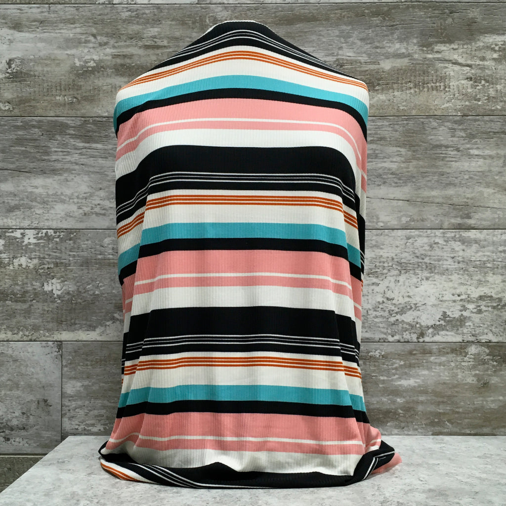Ribbed DBP Beach Vibes | Sold by half yard