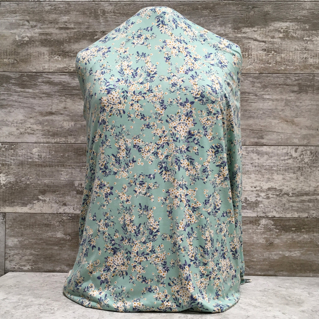 DBP Mini Boho Floral - Aloe | Sold by half yard