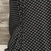 DBP Flower Dot  - Black and White | Sold by half yard