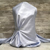 Forever Satin Charmeuse - Steel Blue | Sold by the half yard