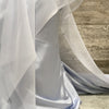 Classic Sheer Chiffon / Sliver | Sold by the half yard