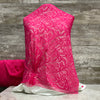 Stretch Lace / Hot Pink - Sold by the half yard