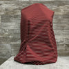 Ponte DE Roma - Cranberry + Ivory - Horizontal Stripe | Sold by the half yard
