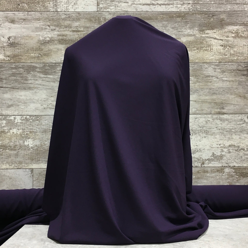 Mirella Crepe / Concord 10 - Sold by the half yard