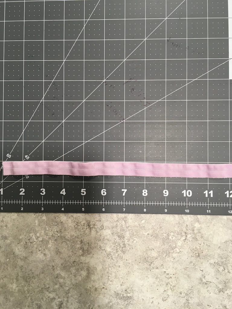 Fold-Over Elastic / Light Purple - Sold by the half yard