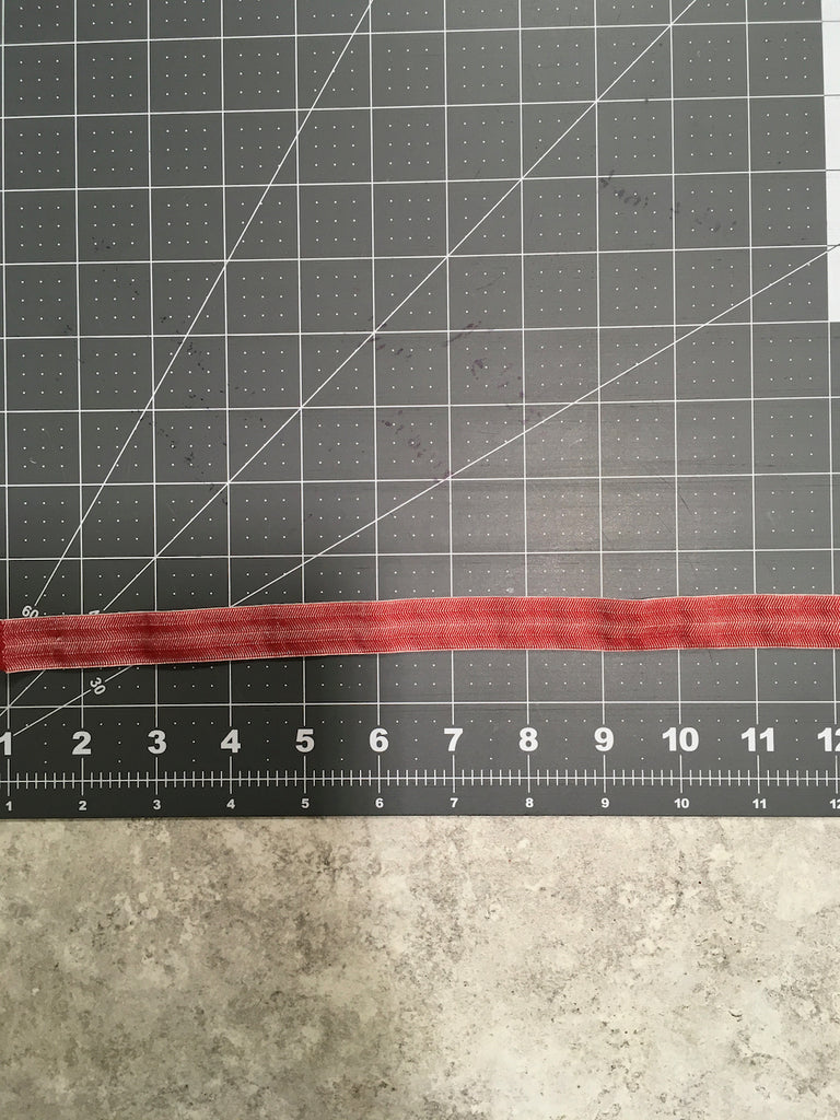 Fold-Over Elastic / Salmon - Sold by the half yard