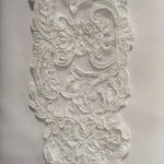 Optic Lace Trim - Precious Paisley  | Sold by the half yard
