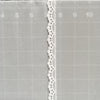 Trim Lace / Small Scallop White - Sold by the half yard