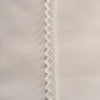 Trim Lace / Small Diamond Scallop White - Sold by the half yard