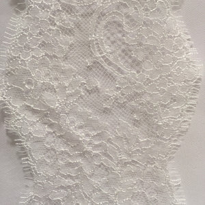French Trim Lace - Delicate Florals | Sold by the half yard