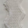 Ivory Trim - Dotted Diagonal Chevron | Sold by the half yard