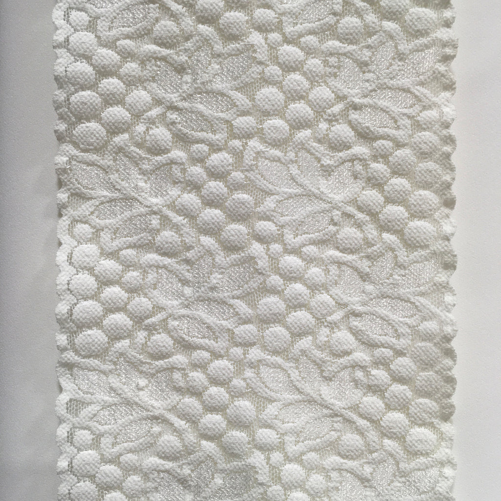 Ivory Trim - Twinkling Fern | Sold by the half yard