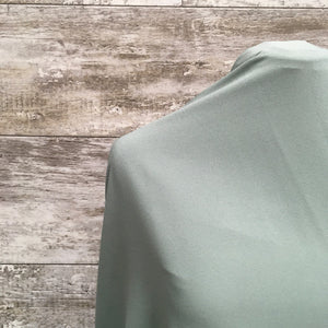 Stretch Crepe - Dusty Jade | Sold by the half yard