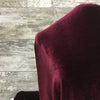 Stretch Velvet - Wine | Sold by the half yard